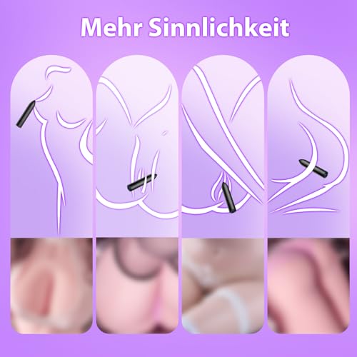 Sex Spielzeug für die Frau Mini Vibration für Frauen Vibrator Klein mit 10 Vibrationsmodi Vibratoren Frauen Leise für G-punkt und Klitoris Tragbare Anal Vibratorstarb Massagestab Sexspielzeug Sex Toy