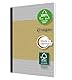 SIGEL SN100 Notizbuch A5 liniert aus Recyclingpapier, hoher Weißegrad, 200 Seiten, vegan, FSC-zertifiziert, Cover aus Karton