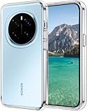 Oprimio Kristallklar Hülle für Honor Magic 7 Pro [Silikon Hülle] [prozent100 Durchsichtig] [Deutsche Material] Ultra Dünne Klar Handyhülle für Honor Magic7 Pro