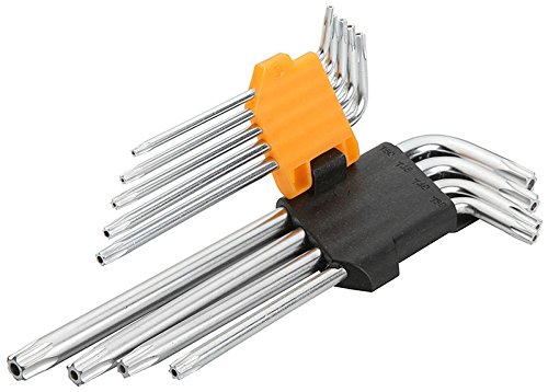Tolsen Torx Long Arm Hex Key Set 9-Piece