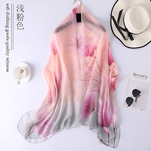 Echarpe soie femme longue et legere une idee de cadeau unique