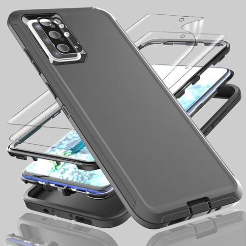 Coque Samsung S20 Plus anti-casse complète 3 en 1 avec films écran et objectif