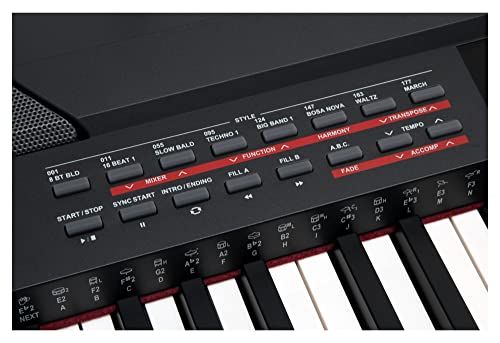 Classic Cantabile SP-250 BK piano de scène noir Deluxe SET y compris pupitre, banquette, casque - Les Beatles, Paul McCartney, John Lennon, RIngo Starr, George Harrison Classic Cantabile SP-250 BK piano de scène noir Deluxe SET y compris pupitre, banquette, casque – Image 4