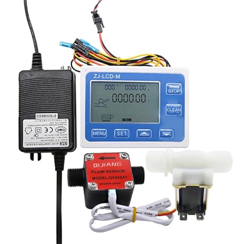 Contrôleur quantitatif de débit DN15 avec électrovanne 1/2 pouce et affichage numérique - 2