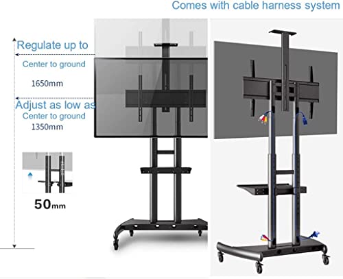 Soporte móvil para TV 55-80 pulgadas con ruedas miniatura 5