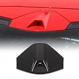 CHEAYAR Rear Decklid Camera Vent Cover Compatible with Chevrolet Corvette C8 2020-2023, Car Roof Camera Overlay Trim, C8 Camera Decklid Accessories (Carbon Fiber Pattern)
