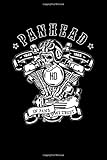  Panhead In Pans We Trust 1948 - 1965: Harley Davidson Pan Head Motorcycle Engine Blank Lined College Ruled 100 Page Notebook