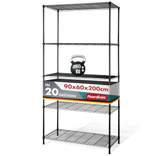 Floordirekt Rocky: Estantería de Rejilla