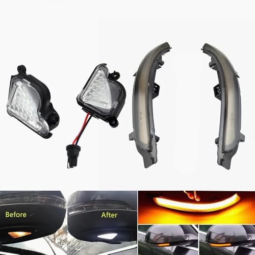 Clignotant LED de retroviseur finition premium pour Skoda 2009-14