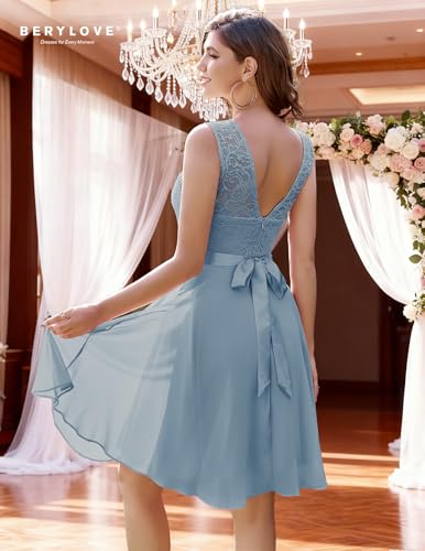 Variante de Berylove vestidos fiesta tallas grandes XXL encaje gasa