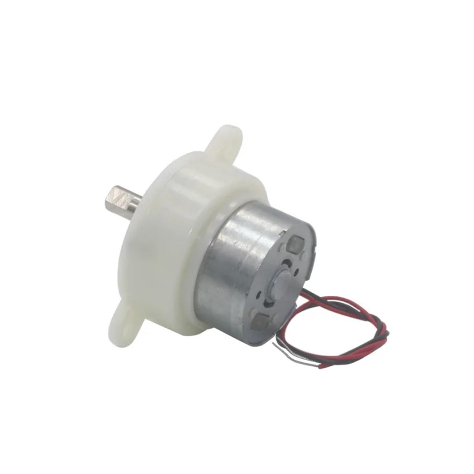 Motorreductor de engranajes micro JS-30 de 5 V, excéntrico, de baja velocidad, 6 V, 20 RPM, con silenciador de engranajes de plástico