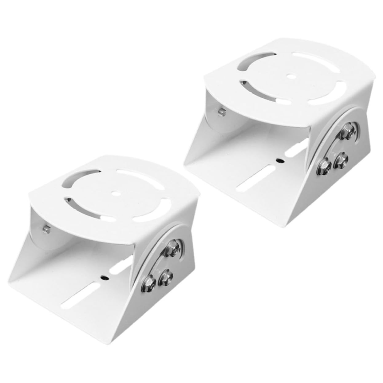 Soporte de Pared para Cámara Ip Blanco de Acero, 2 Piezas
