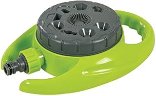 Silverline 718693 9-Pattern Dial Sprinkler 110 mm Dia , Green