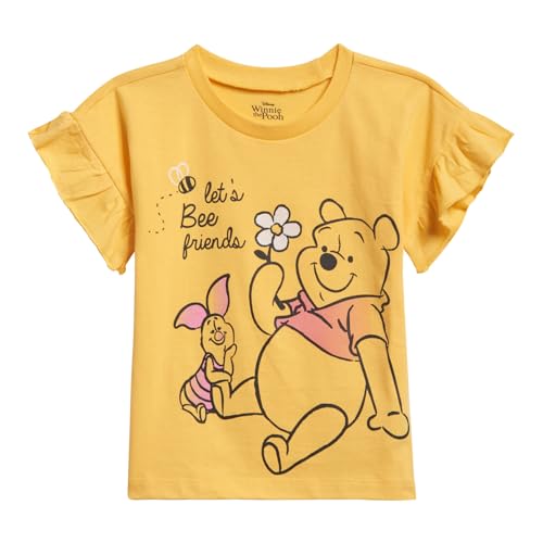 Image of Disney Girls' 2-Piece T-Shirt and Bike Shorts Set for Baby & Kids