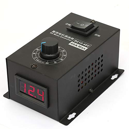 Gouverneur de Moteur à Courant Continu DC 12V ~ 48V 40A Module de Commande de Régulateur de Vitesse Du Moteur De Brosse Contrôleur Électrique Régulateur...