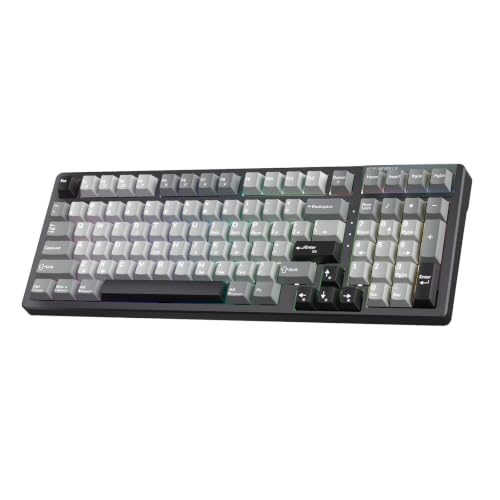 KEMOVE K98E Mechanical Gaming Keyboard | Gasket Mount, QMK/VIA, Gray