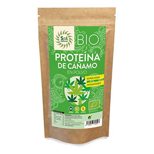Solnatural Proteina De Cañamo Bio 250 Gr Avena Germinada 250 Gr 100 Ml