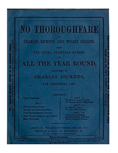 No thoroughfare (1867) by Charles Dickens & Wil... 1522893512 Book Cover