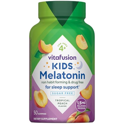Vitafusion Kids Melatonin Gummy | Sugar Free | 1.5 mg | 50 Gummies - image 1
