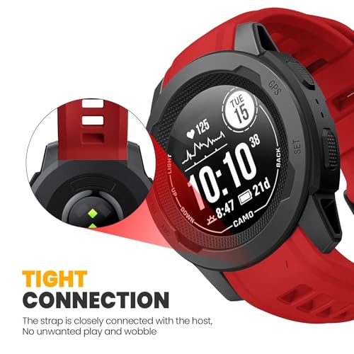 Bracelet Instinct 2S de remplacement 20 mm anti-irritation Fenix 5S
