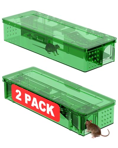Upgraded Multi‑Catch Humane Mouse Traps – 2 Pack