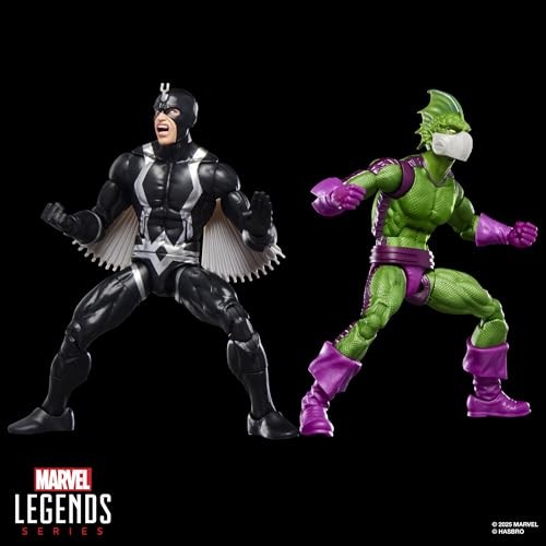 Marvel Legends Series Inhumans Black Bolt & Triton Two-Pack, 2 Fantastic Four Comics-Inspired Collectible 6-Inch Scale Action Figures - image 5