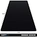 immagine 3TITANWOLF - XXL Tappetino per Mouse da Gioco - Gaming Mousepad Extra Grande 900 x 400mm - Pad con Base in Gomma Antiscivolo - Spessore 3mm - Nero Black