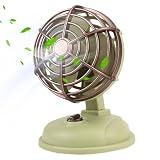 Silenziosità soddisfacente: utilizzando la tecnologia silenziosa avanzata, il ventilatore da comodino garantisce il funzionamento più silenzioso per garantire il livello di rumore più basso, consentendoti di studiare o riposare tranquillamente senza interruzioni.