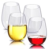 Fácil de limpiar: el material de Tritan Premium es libre de BPA, libre de BPS, sin EA y sin AA, contiene productos químicos tóxicos absolutamente cero. Esta copa de vino ha sufrido pruebas de calidad rigurosas y puede soportar cientos de lavado. Se puede lavar convenientemente en el lavavajillas.