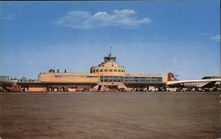 Chicago Midway Airport, Located at 63rd Street and Cicero Avenue. Largest and Best Equipped Airport Original Vintage Postcard