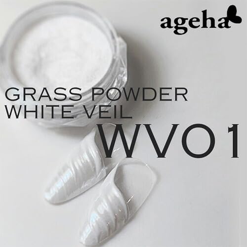 Amazon.co.jp: アゲハジェル ageha Gel グラスパウダー WV01 ホワイト