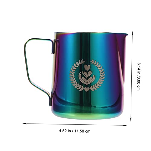 Zerodeko Xícara De Leite De Café Jarra De Leite Expresso Jarra De Espuma De Leite Jarra De Espuma Po