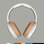 Skullcandy Hesh ANC Over-Ear Noise Cancelling Wireless Headphones, 22 Hr Battery, Microphone, Works with iPhone Android and Bluetooth Devices - Mod White - Image 2