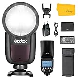 Contrôle Sans Fil: Le système X sans fil Godox 2.4G intégré, une transmission optique avec un éclairage uniforme et une sortie stable; Compatible avec les émetteurs des séries X3N/XProII-N/XPro-N/X1T-N/X2T-N, peut également être utilisé comme flash esclave/maître pour contrôler d'autres flashs, il élargit les possibilités créatives de votre photographie au flash