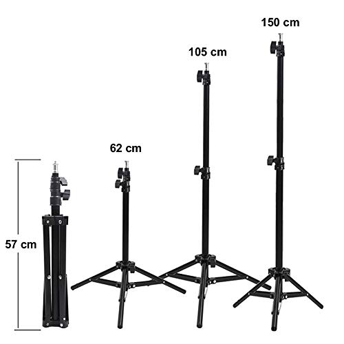 Iluminador Ring Light 26 cm USB com tripé 2.10 metros CBRN10943