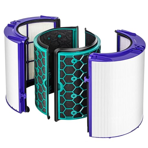 Glass HEPA + Inner Carbon Filter Compatible with Dyson Air Purifier DP04 TP04 TP05 TP07 HP04 HP05 Filter for Dyson Pure Cool and Pure Hot + Cool Air Purifier