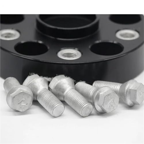 Adaptateur d'entretoise de roue 25mm noir pour Audi Q5 A6 A7 A4 B8