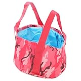 TOPBATHY Faltbares Fußbad Tragbarer Faltbarer Fußsoak Eimer mit Griff für Camping Outdoor Spa Fußbecken Wassereimer Robust Multifunktional Kompakt