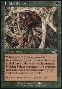 Amazon.com: Magic: the Gathering - Hidden Spider - Urza's