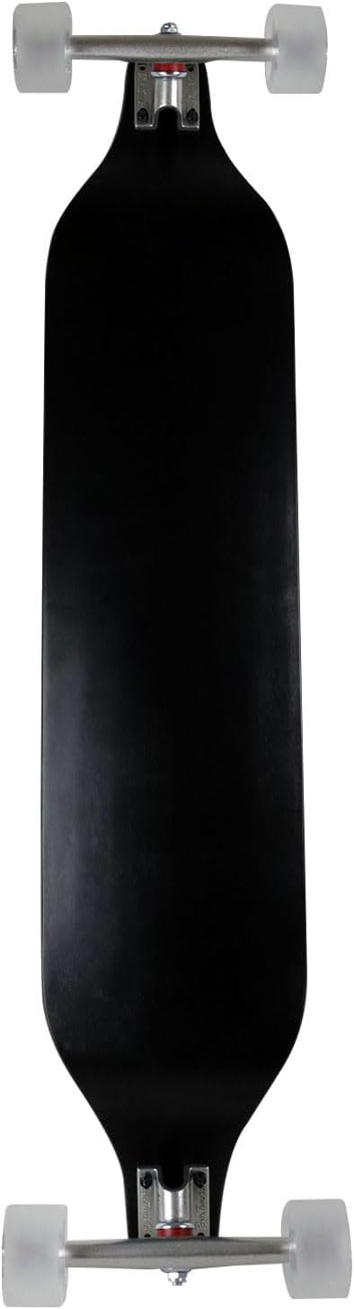 Moose Drop Down Longboard Complete (Black) with Paris Trucks, Bigfoot Wheels