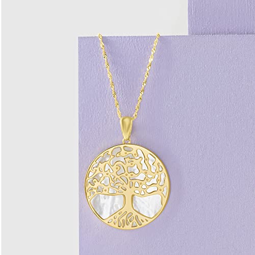 Ross-Simons Gemstone Tree of Life Necklace3