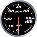 Defi DF10302 Advance BF Fuel Pressure Metric Gauge, Red, 60mm