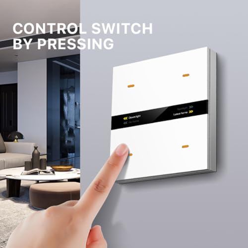 Interrupteur de scène intelligent Tuya Zigbee et commande 485