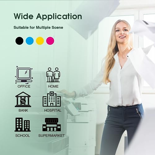 Clorisun 952Xl For Hp 952Xl Ink Cartridges Combo Pack 952Xl Ink Cartridges Compatible For Hp Officejet Pro 8710 7740 8720 8715 8210 8740 8702 7720 8725 8700 Printer (Black Cyan Magenta Yellow, 4-Pack) #TOP5