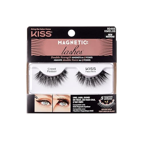 KISS Ciglia Magnetiche, 1 Paio, 20 g