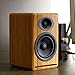 Audioengine P4 Passive Bookshelf Speakers - Compact Speakers and Home Music System | 2-Way Powered Speakers (Bamboo)