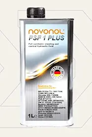 PSF 1 PLUS Novonol Fluido Hidráulico Sintético para Direção Assistida, Verde, 1L, Compatível com CHF 11S