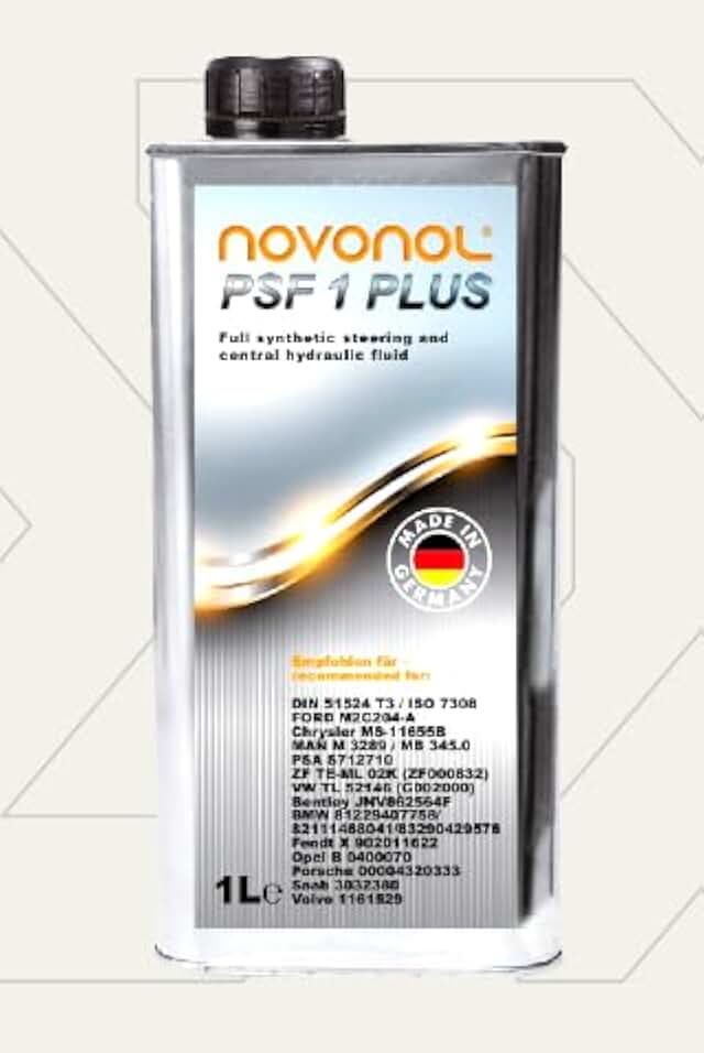 PSF 1 PLUS Novonol Fluido Hidráulico Sintético para Direção Assistida, Verde, 1L, Compatível com CHF 11S