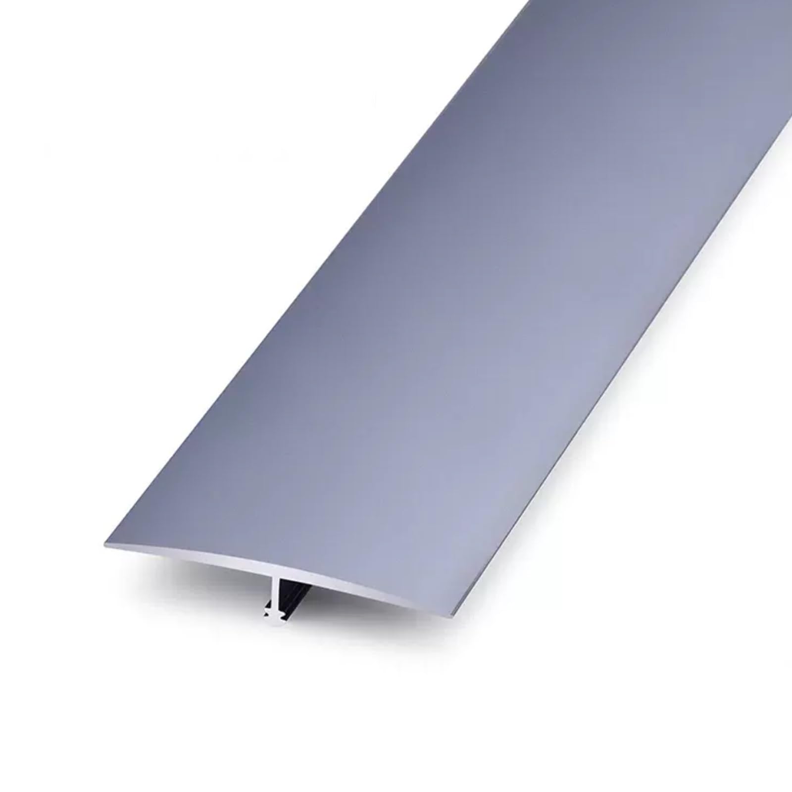 Solución de juntas de azulejos con tira de moldura de aluminio en T para la transición de piso