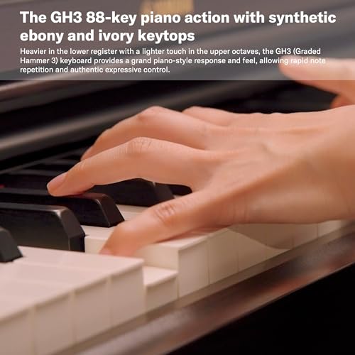 88-Key Digital Piano with Weighted Action